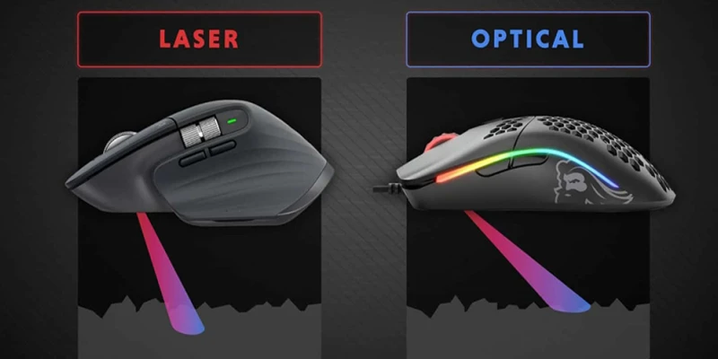 ماوس لیزری و اپتیکال
