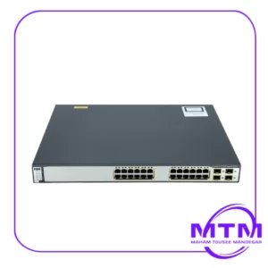 سوئیچ 24 پورت سیسکو مدل WS-C3750V2-24PS-S