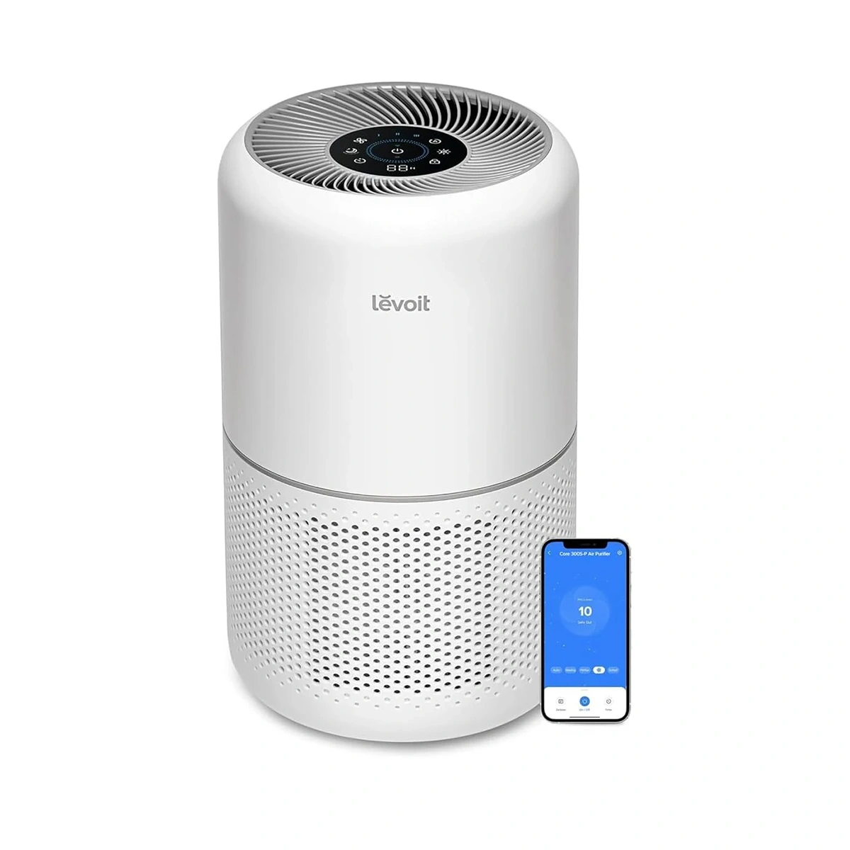 CORE-300S.webp تصفیه هوای هوشمند Levoit Core 300S Smart Air Purifier – پوشش تا 50 متر مربع - Image 1
