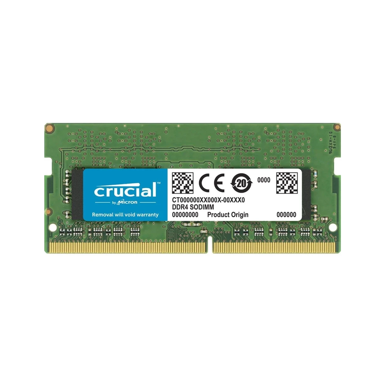 Crucial-8GB-DDR4-3200-4.webp رم کامپیوتر کروشیال 3200 مگاهرتز مدل CT8 ظرفیت 8 گیگابایت - Image 1