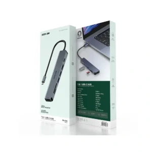 هاب تایپ سی 7 کاره گرین لاین USB-C