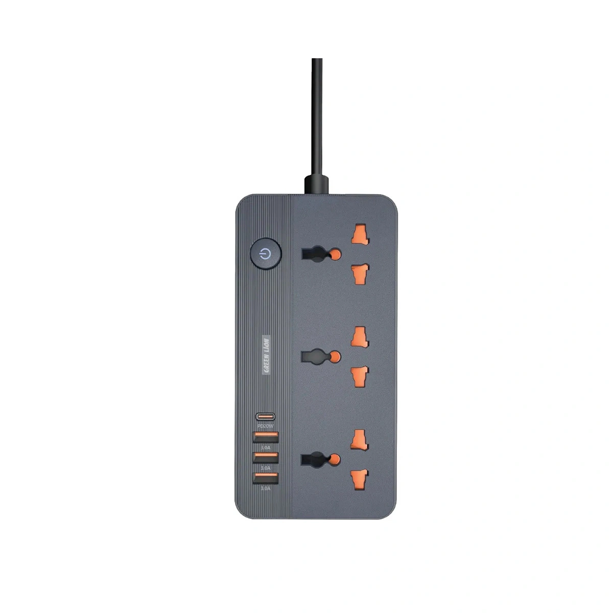 GNGS200PSBK.webp چندراهی و پریز برق GS‑200 گرین لاین - Image 1
