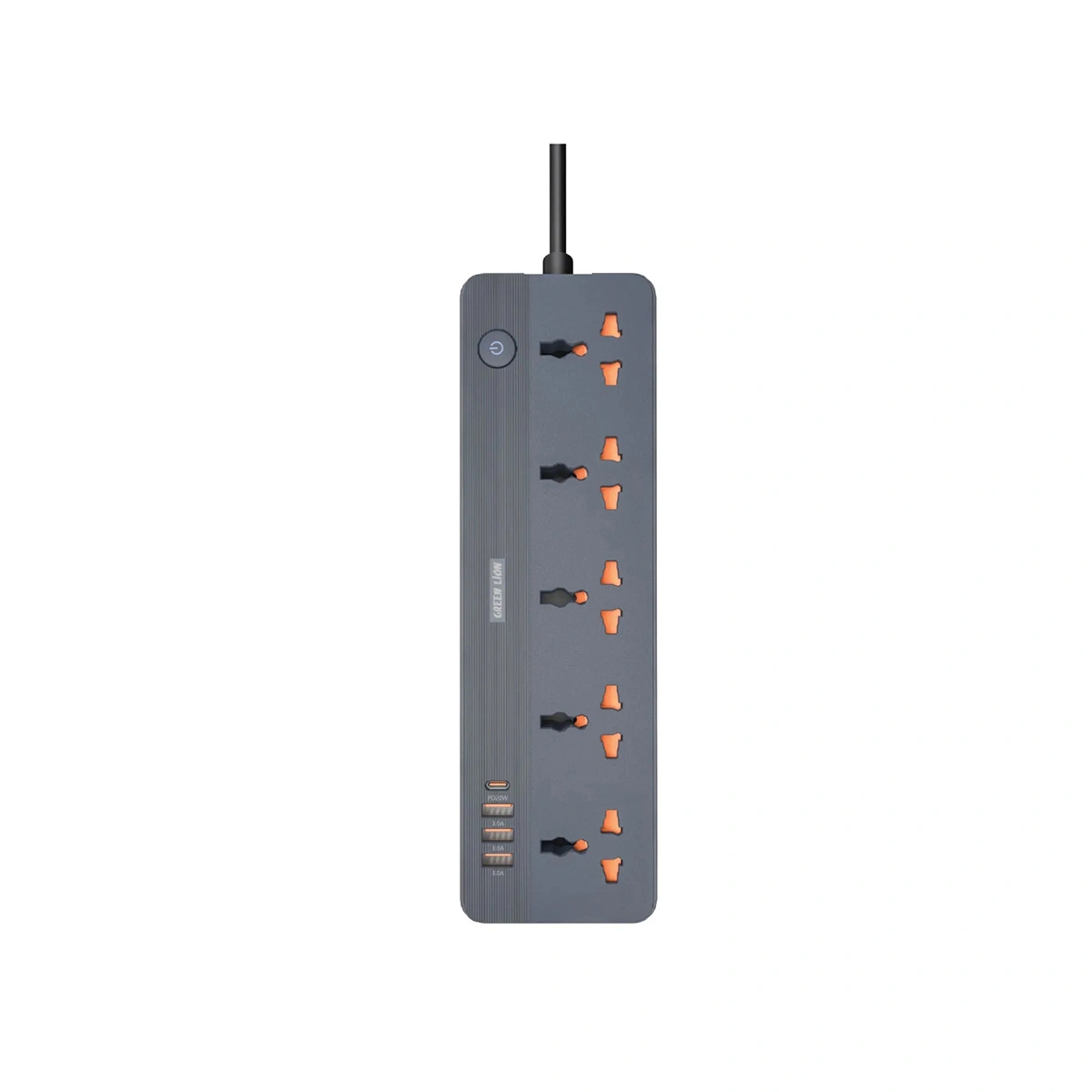 GNGS250PSBK.webp چندراهی و پریز برق GS‑250 گرین لاین - Image 1