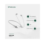 هدفون دورگردنی بی‌سیمNeck X گرین لاین - Image 3