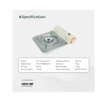 اجاق گاز سفری گرین لاین مدل GNP35KWSTVBG - Image 4