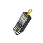 پاوربانک شفاف Transparent Pro ظرفیت ۲۰۰۰۰ میلی‌آمپر گرین لاین
