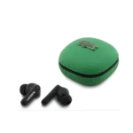 هندزفری بی‌سیم لاکوست مدل Lacoste Leather TWS با لوگو Iconic Petit Piqué