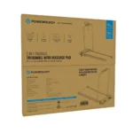 تردمیل تاشو 2 در 1 Powerology همراه با پد ماساژ - Image 3