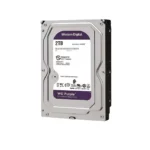 هارد اینترنال وسترن دیجیتال بنفش مدل WD23PURZ ظرفیت دو ترابایت