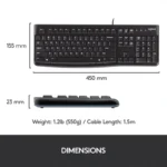کیبورد و ماوس لاجیتک مدل MK120 - Image 2