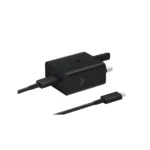 شارژر دیواری 45 وات سامسونگ به همراه کابل5A USB-C to USB-C مدل EP-T4511XBEGGB