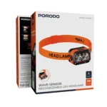 چراغ پیشانی شارژی سنسوردار پرودو مدل Wave-Sensor Rechargeable LED Headlamp - Image 3