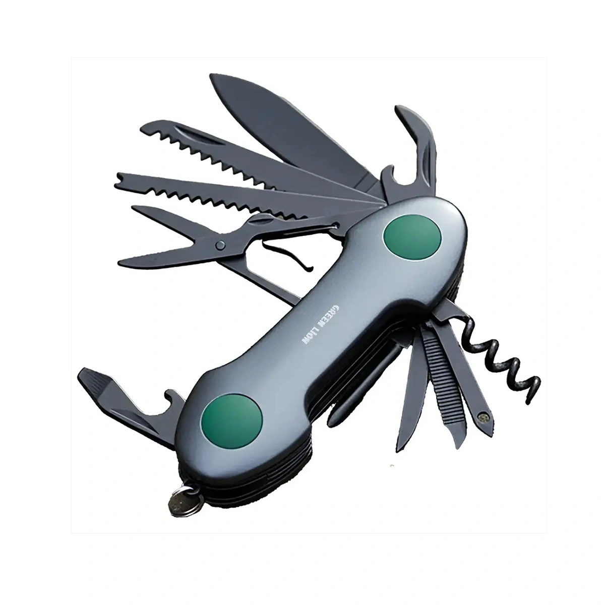 GN14N1MTOLBK ابزار چندکاره ۱۴ کاره گرین لاین Key Chain Knife مدل GN14N1MTOLBK - Image 1