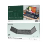 کیبورد بی‌سیم تاشو سه‌تکه گرین لاین با ساختار Scissor-Switch مدل GNTRIKYBDGY - تصویر 2
