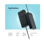 چندراهی برق پرودو 6 Power Strip با کابل 3 متری مدل 6ACPS1C3A - تصویر 5