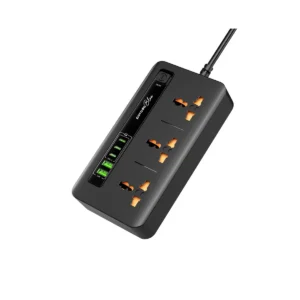 چندراهی برق پرودو 3 Socket مدل PB3ACC2CMBK
